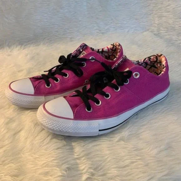 Converse Shoes Magenta Converse Poshmark